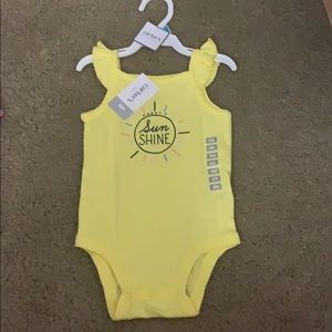 Carter’s onesie. Daddy’s sunshine 6 months